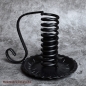 Preview: Hexenshop Dark Phönix Spiral-Leuchter schwarz